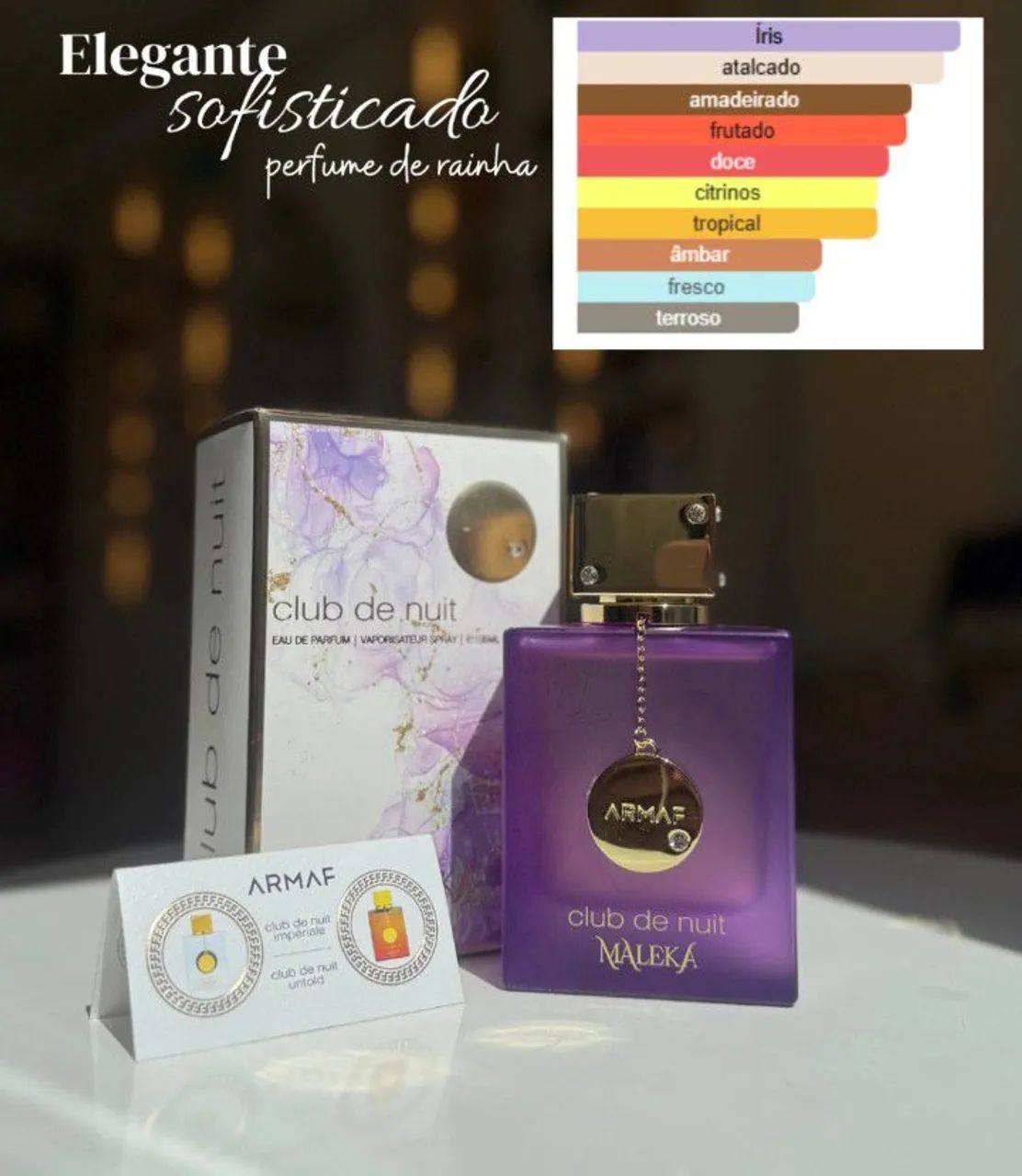 Perfume Club de Nuit Maleka ARMAF  - Foto 4