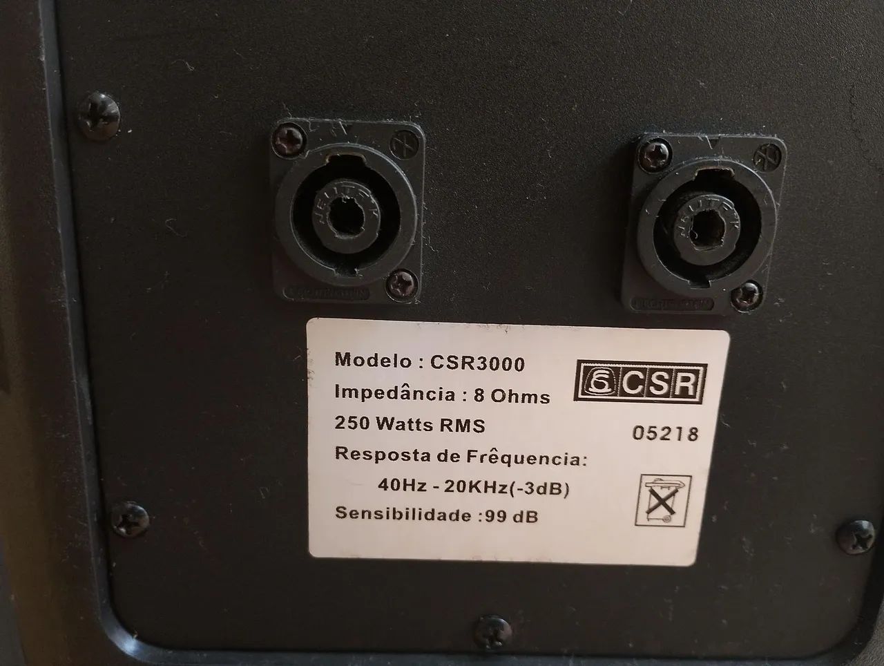 Caixas CSR 3000 Profissionais (Ativa e Passiva) - Foto 4