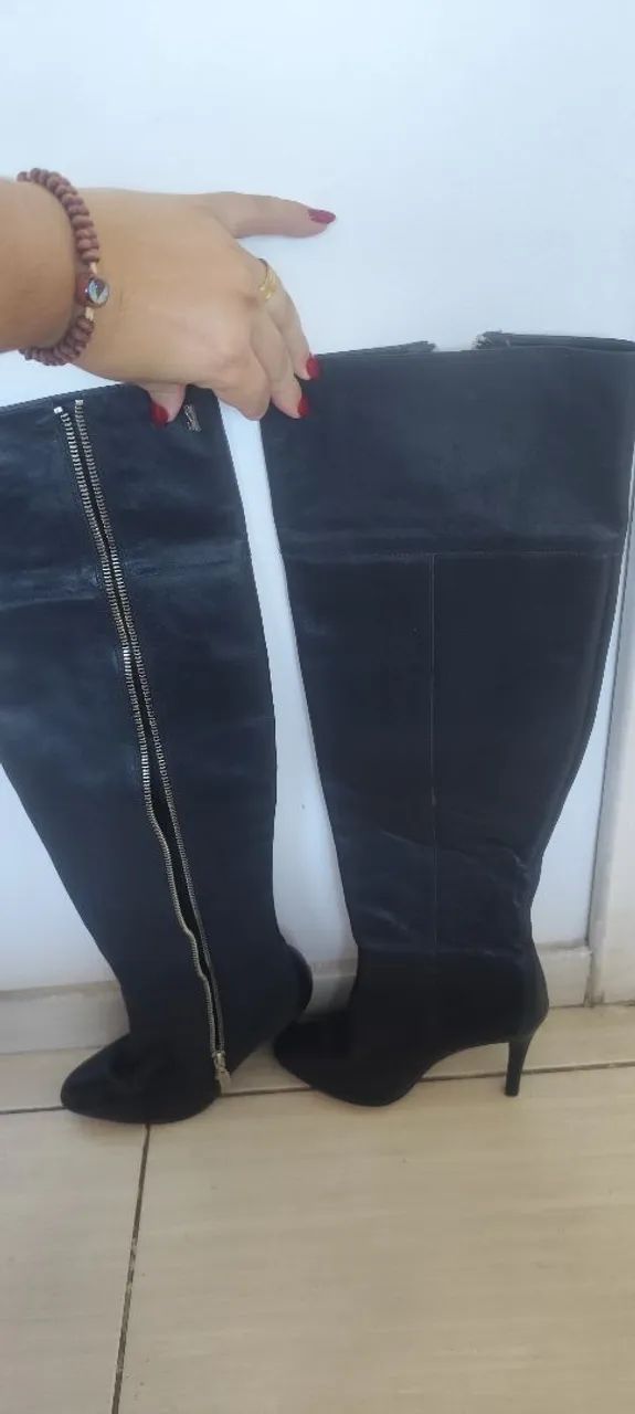 Bota couro legítimo santa Lolla 