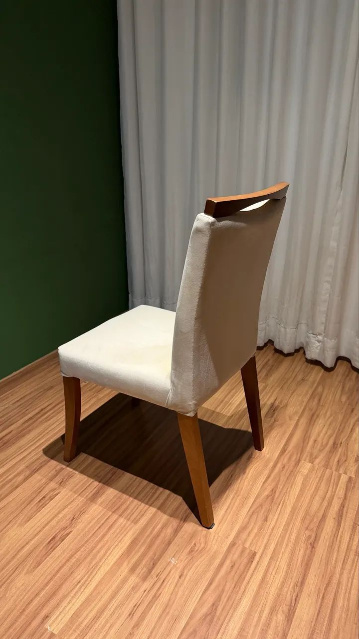 Jogo de 4 Cadeiras de Jantar Estofadas - Ótimo Preço - Foto 5