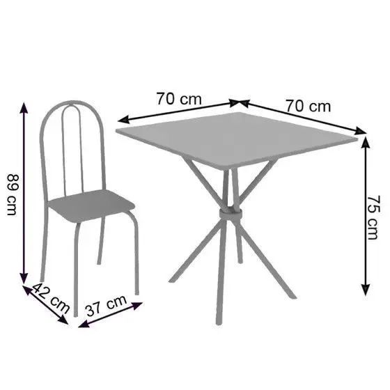 CONJUNTO DE MESA ANE (NOVO) - Foto 3