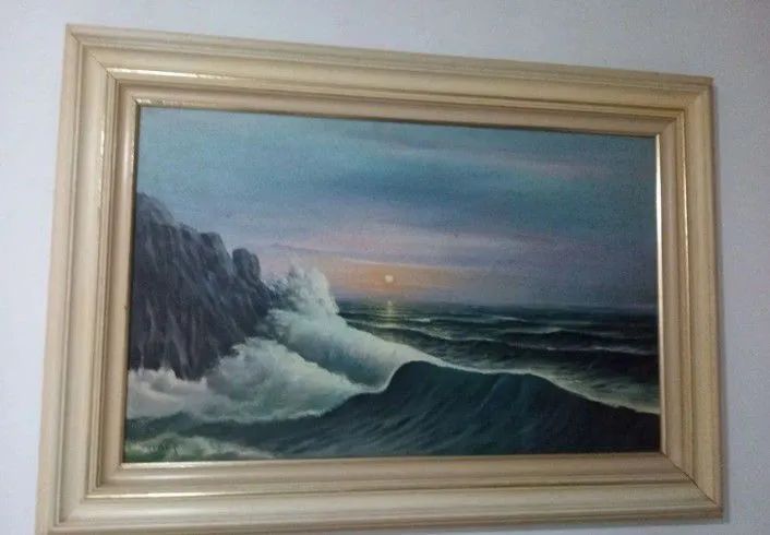 Quadro com moldura 
