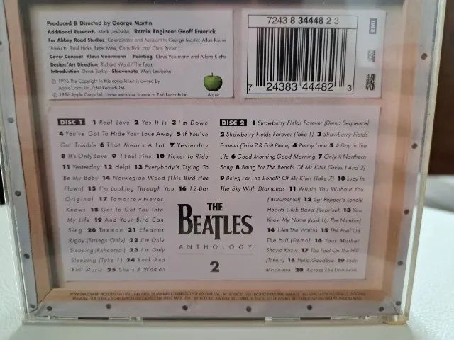 Coleção CD Beatles - Anthology 6CDs original completa - Foto 4
