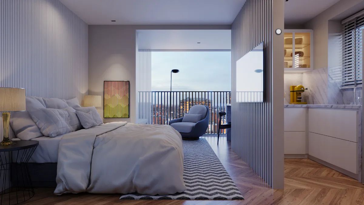 Studio para venda em Higienópolis com 1 quarto, 32m² - Foto 3