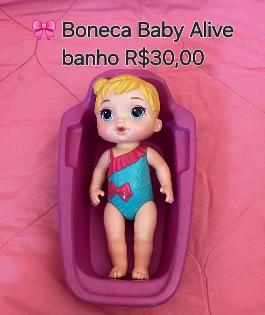 Boneca baby a live