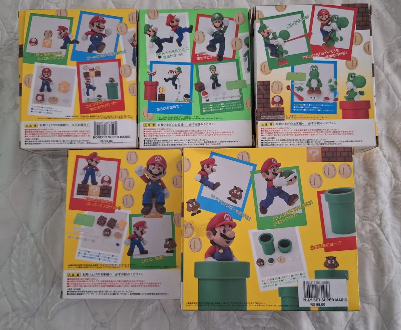 Coleção Super Mario SH Figuarts - 5 sets completos - Foto 5