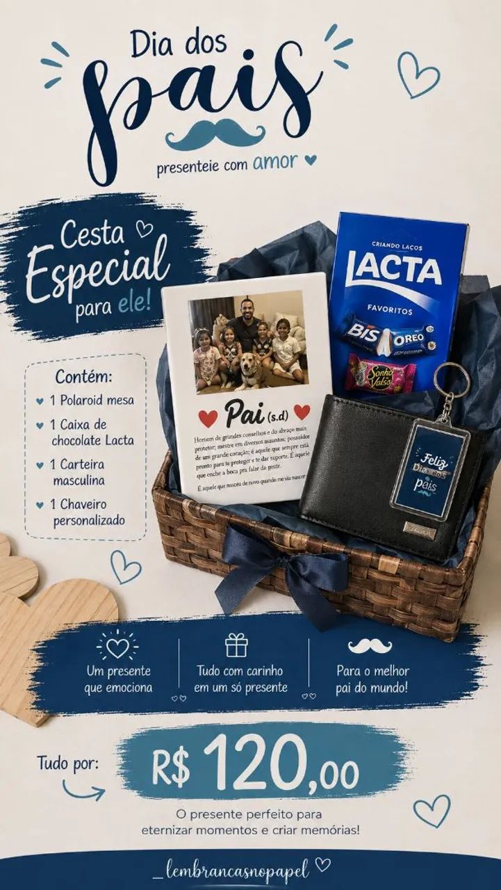 cestas e kits dia dos pais - Foto 3