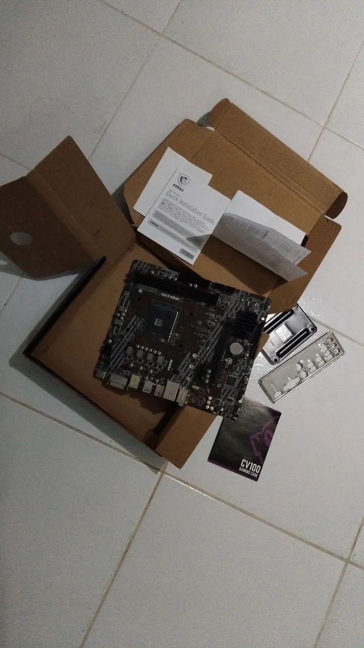 Placa mãe, msi A520 /Apro - Foto 5