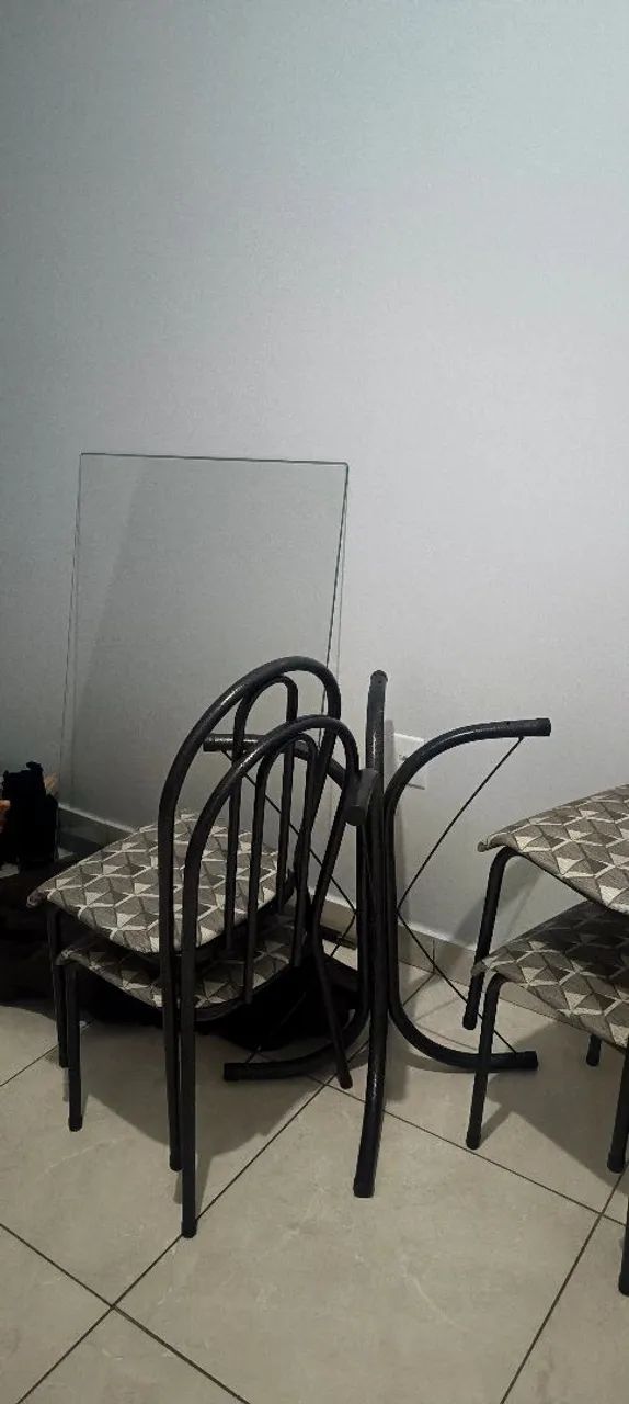 Mesa de vidro 
