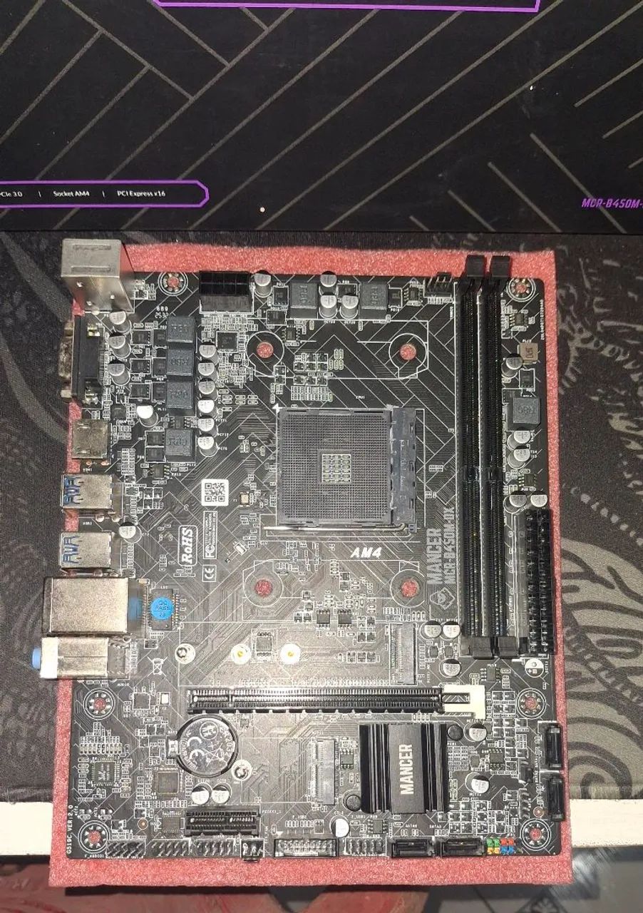 V/ PLACA-MÃE MANCER B450m-DX - Foto 3