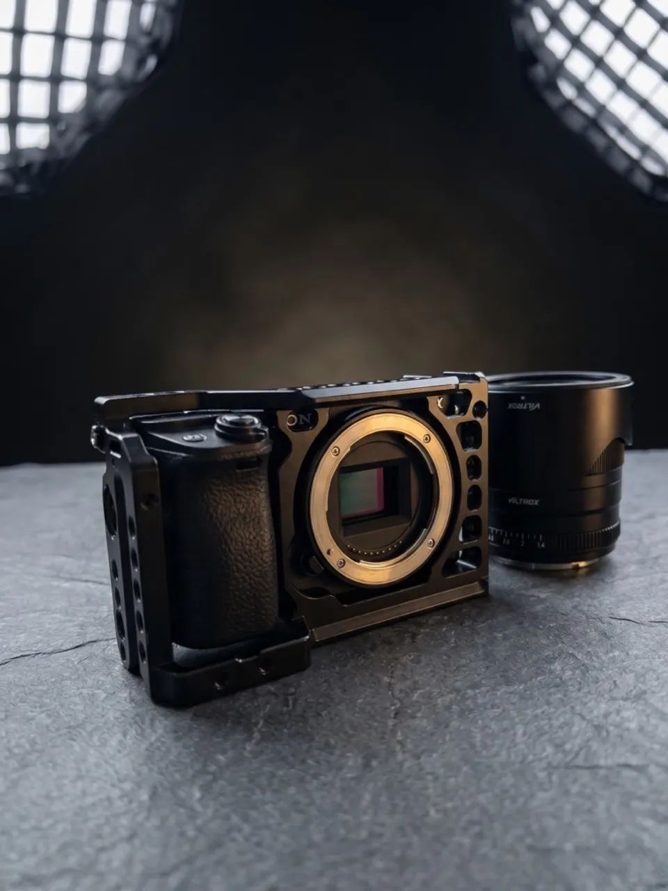 Câmera Sony a6300+cage+beterias 