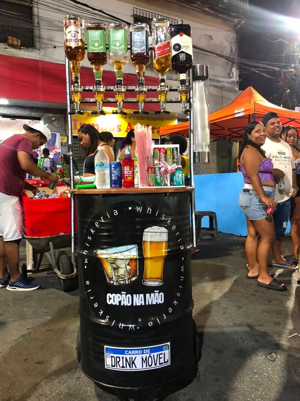 Carro de Drink movel (destilado) - Foto 3