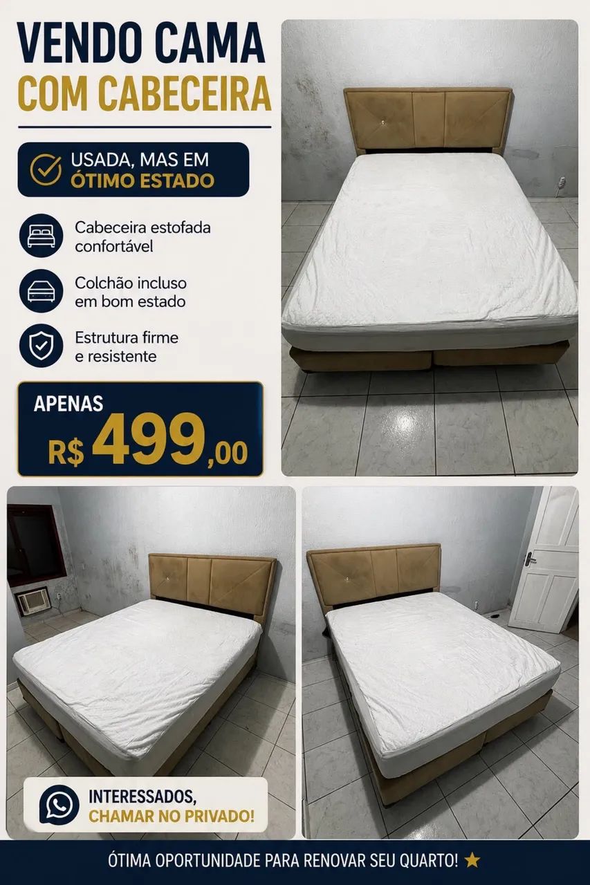 Cama casal 