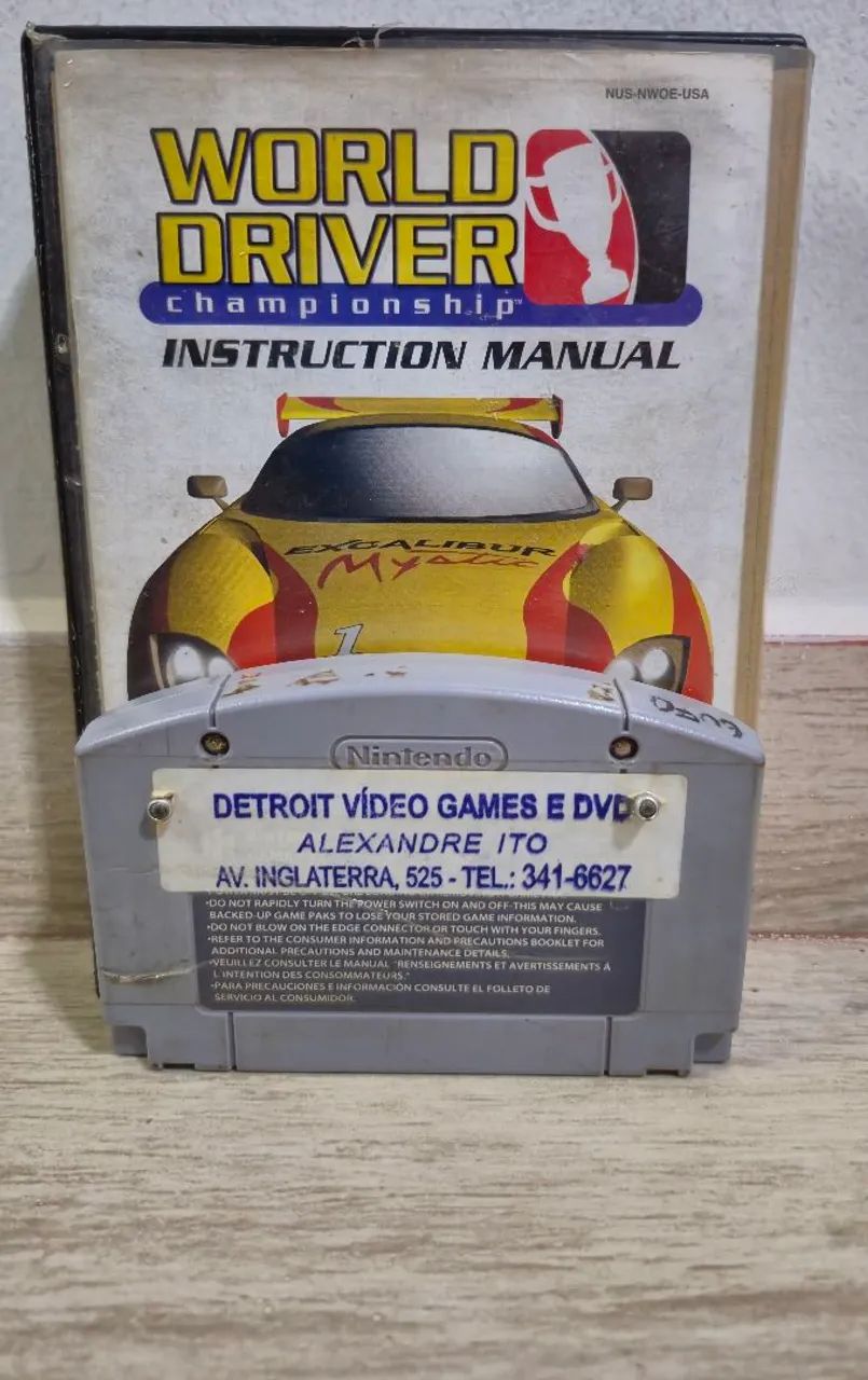 64ソフト Jogo original Nintendo 64 com manual - Jogos de Vídeo Game - Terra