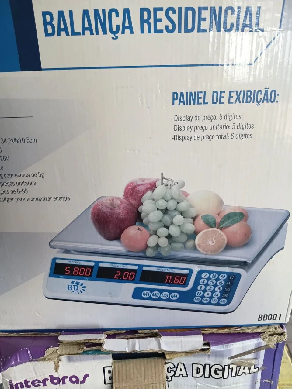 Balança digital