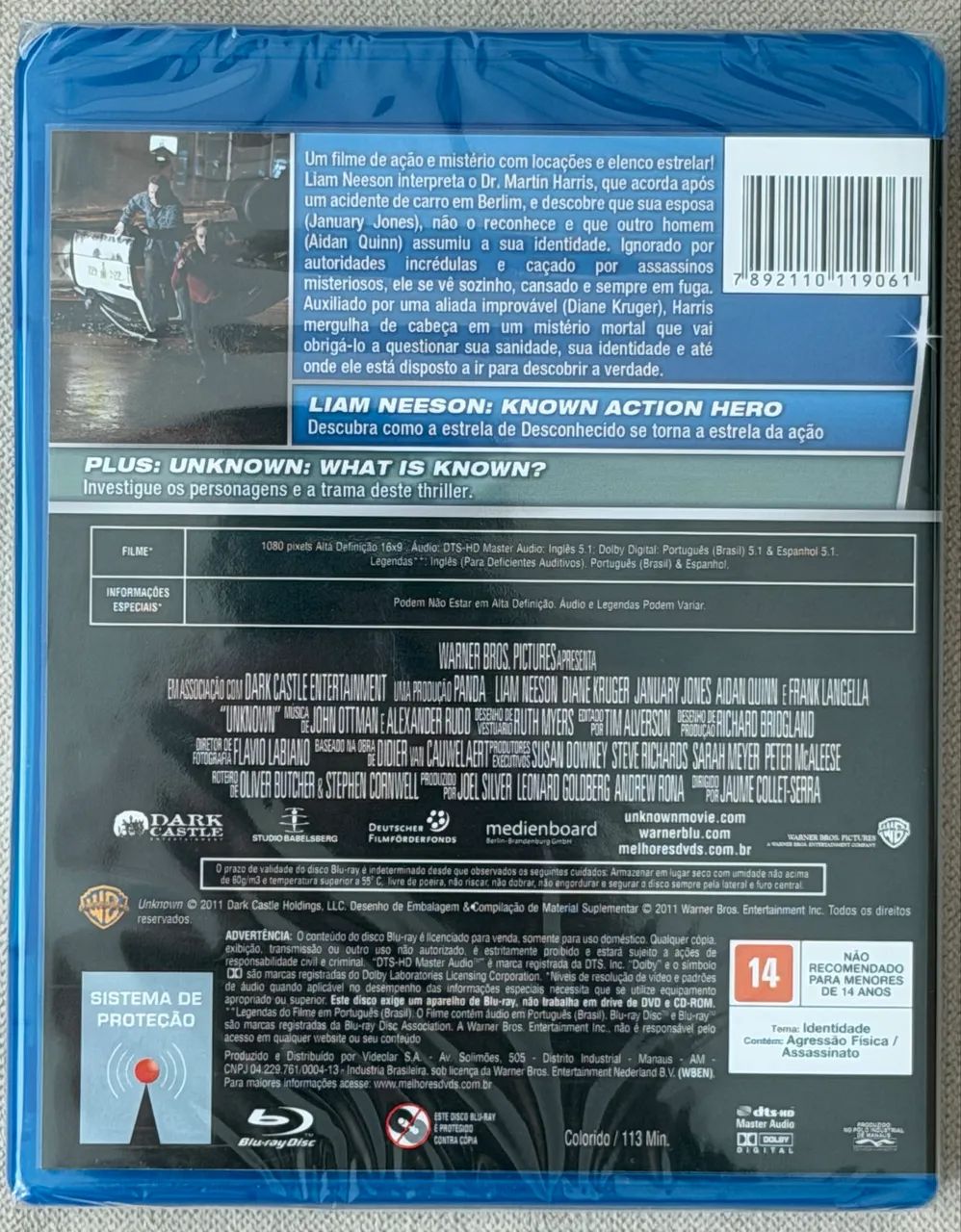 Blu-Ray Desconhecido (original e lacrado) - Foto 2