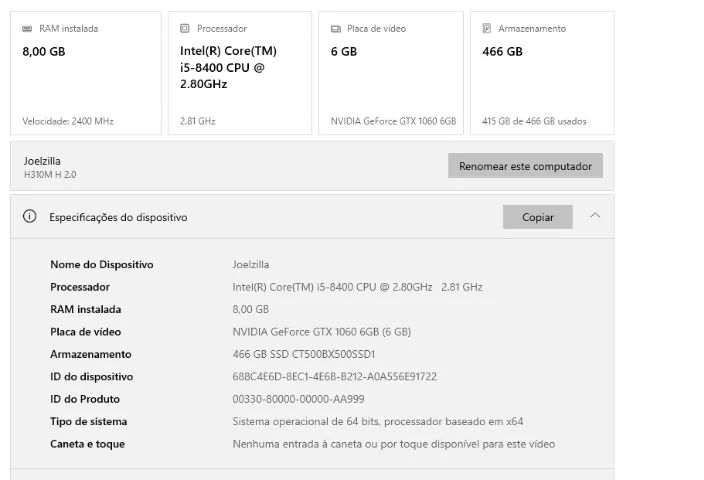 Computador (PC) Gamer NVIDIA GeForce GTX 1060 6GB - Foto 3