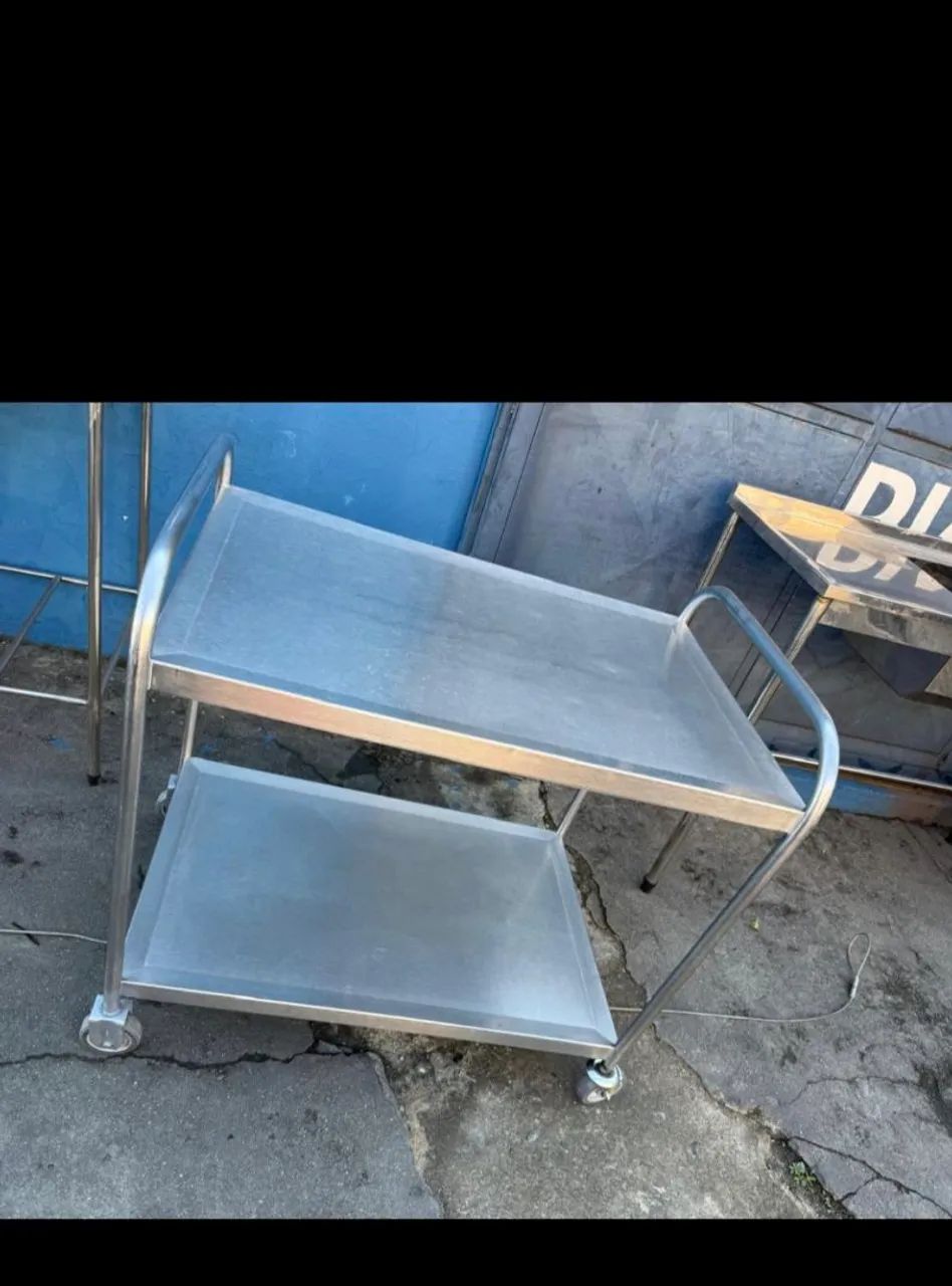 Carrinho aco inox - Foto 5