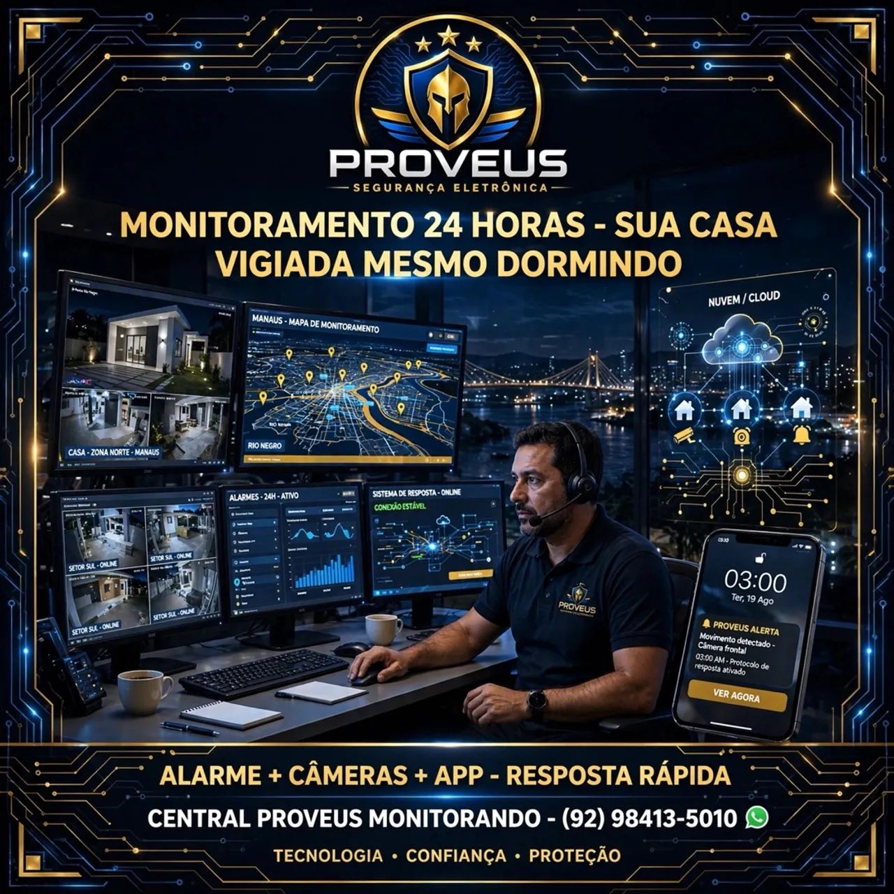 Kit Segurança Completo - Foto 5