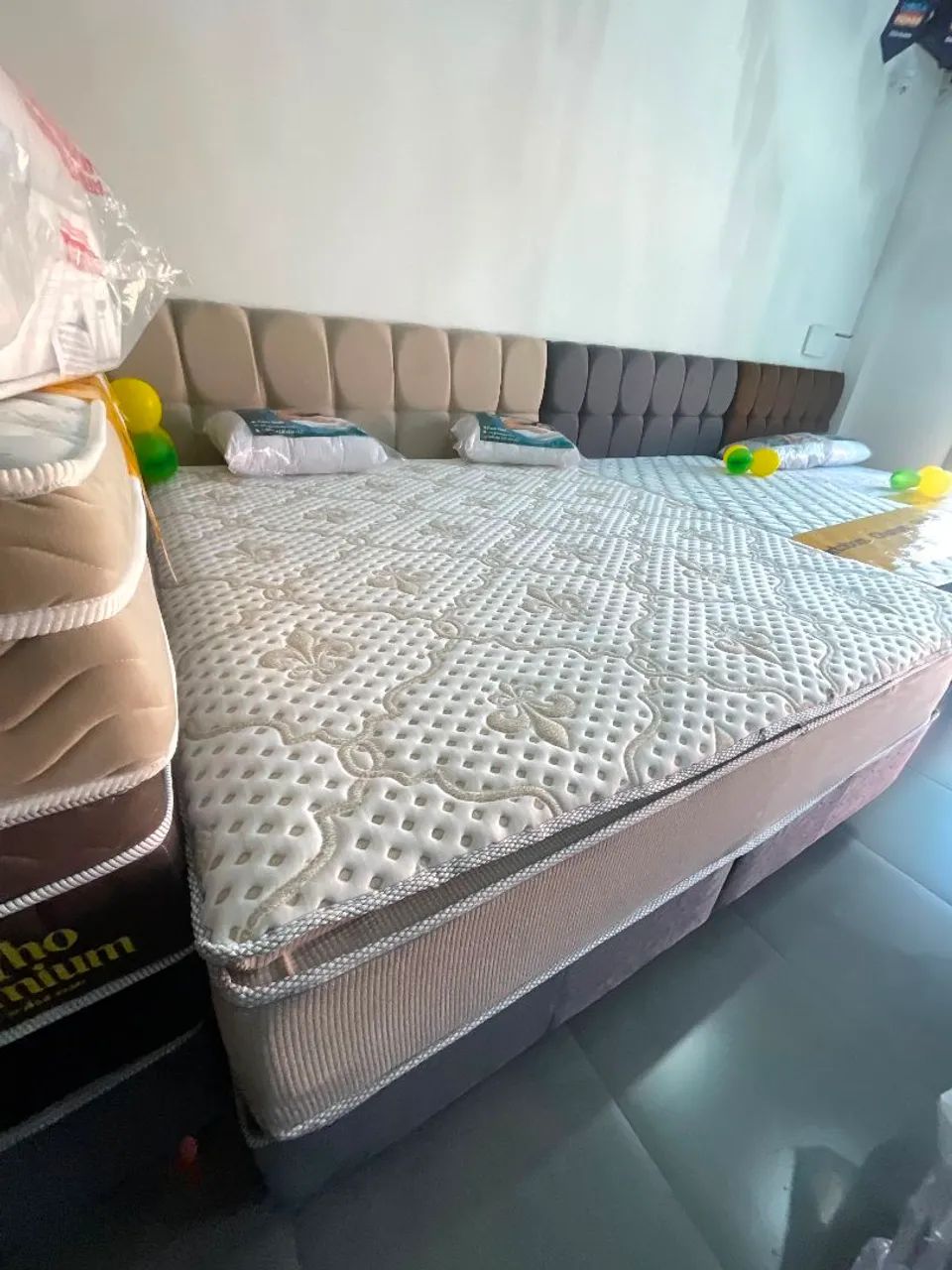 Cama super king Madrid linha Premium 