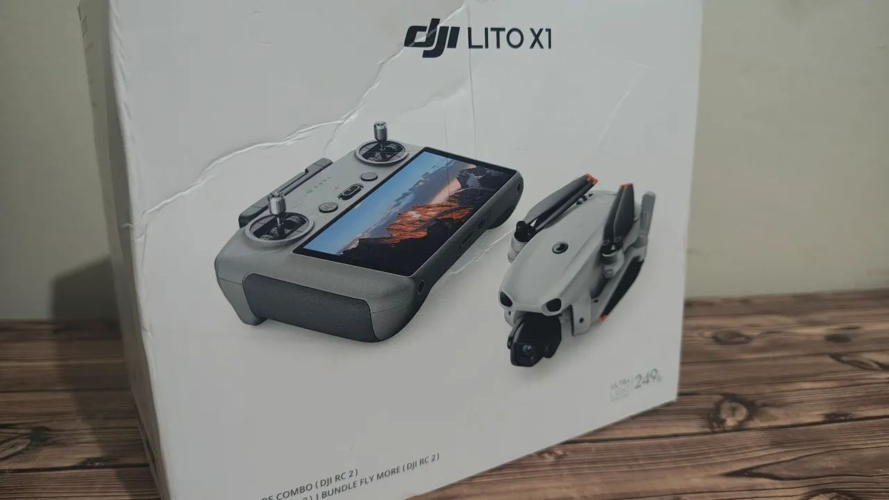 DJI Lito X1 combo fly more RC2 com tela (NOVO e LACRADO) com invoice de venda 