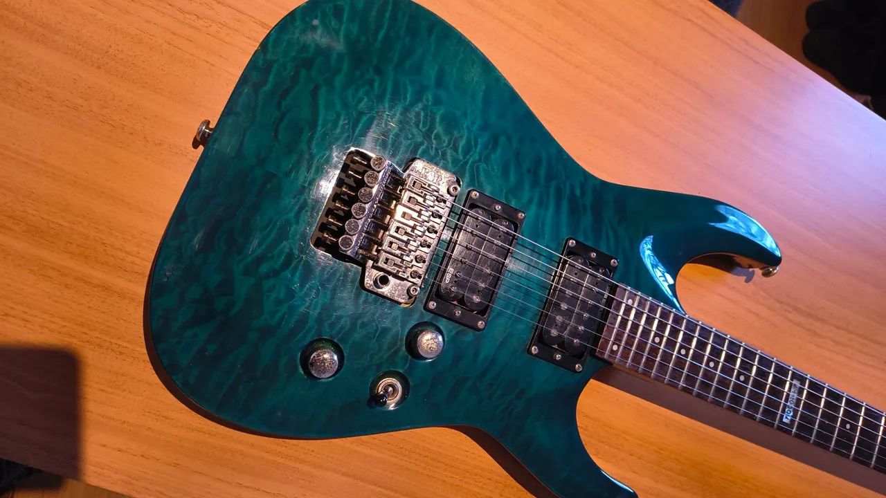 Guitarra LTD MH100 QM - Foto 2