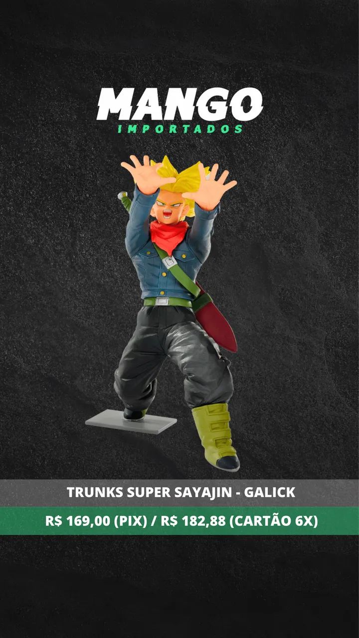 Figure Bandai Trunks Super Sayajin - Galack  - Foto 4
