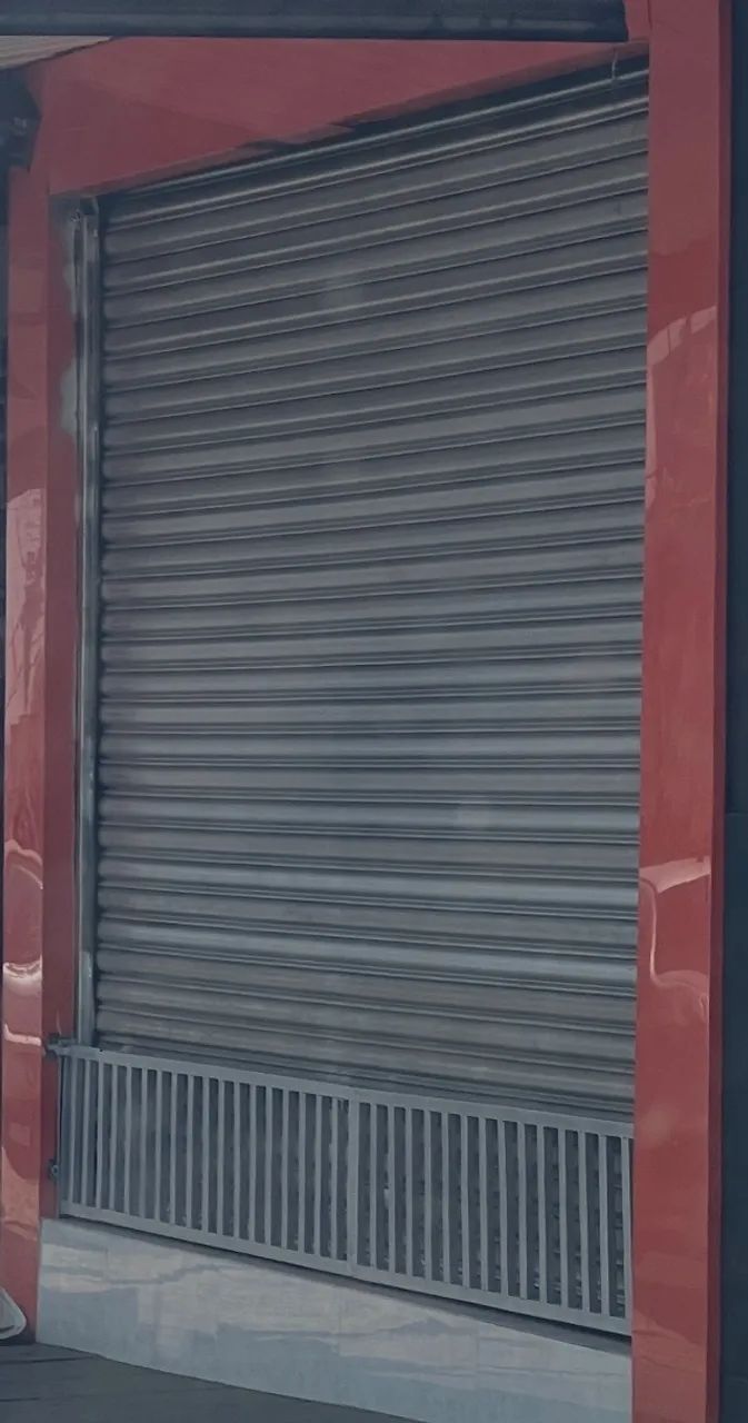 Porta de aço automática 3.55x2.48 