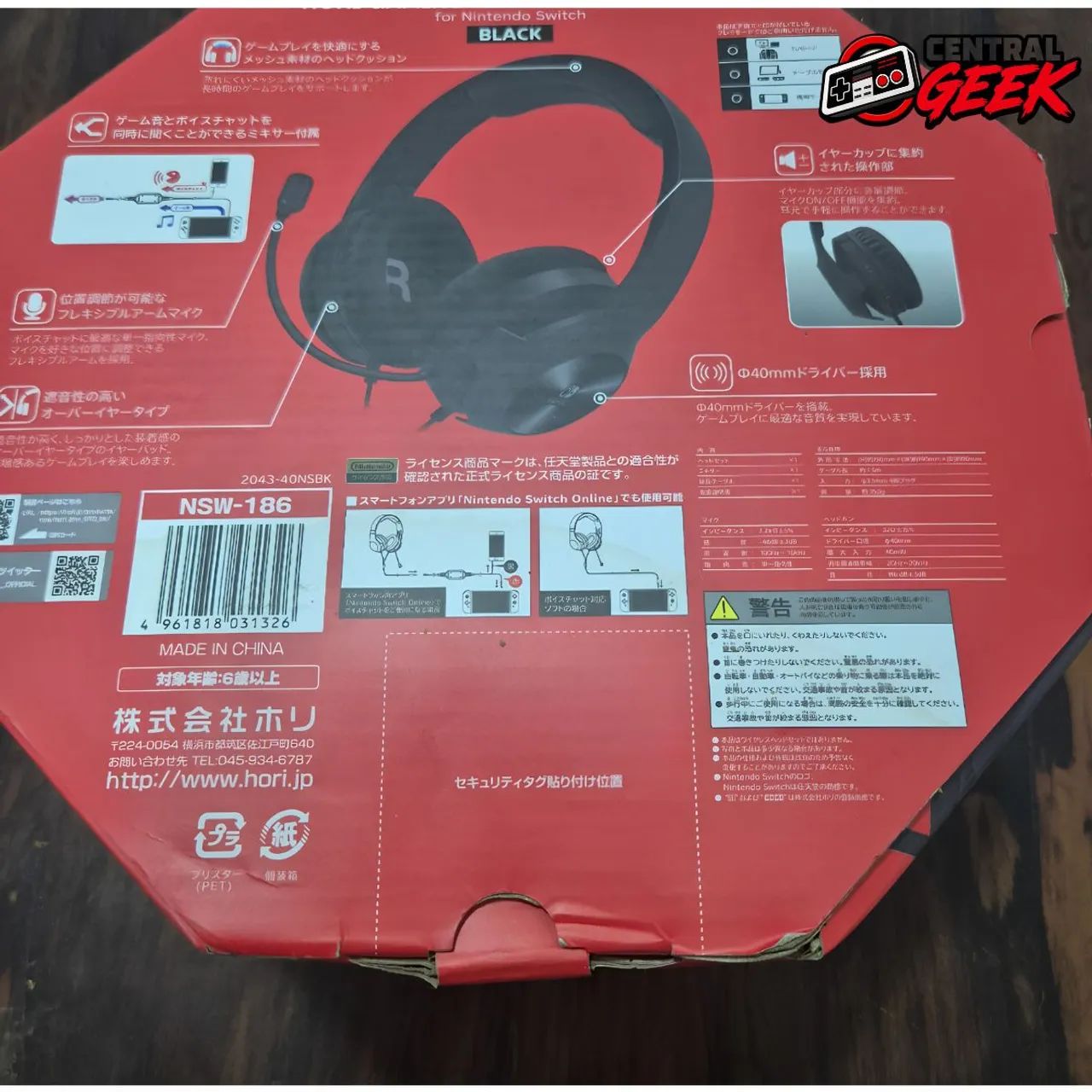HeadSet Hori Standard para Nintendo Switch  - Foto 2
