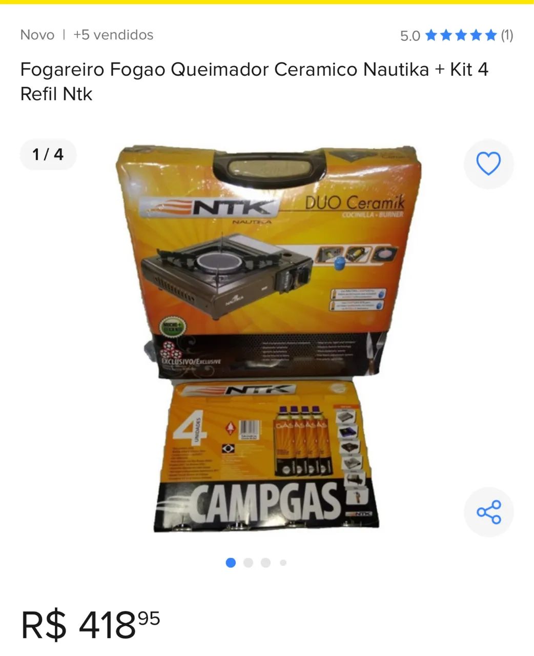 Kit camping