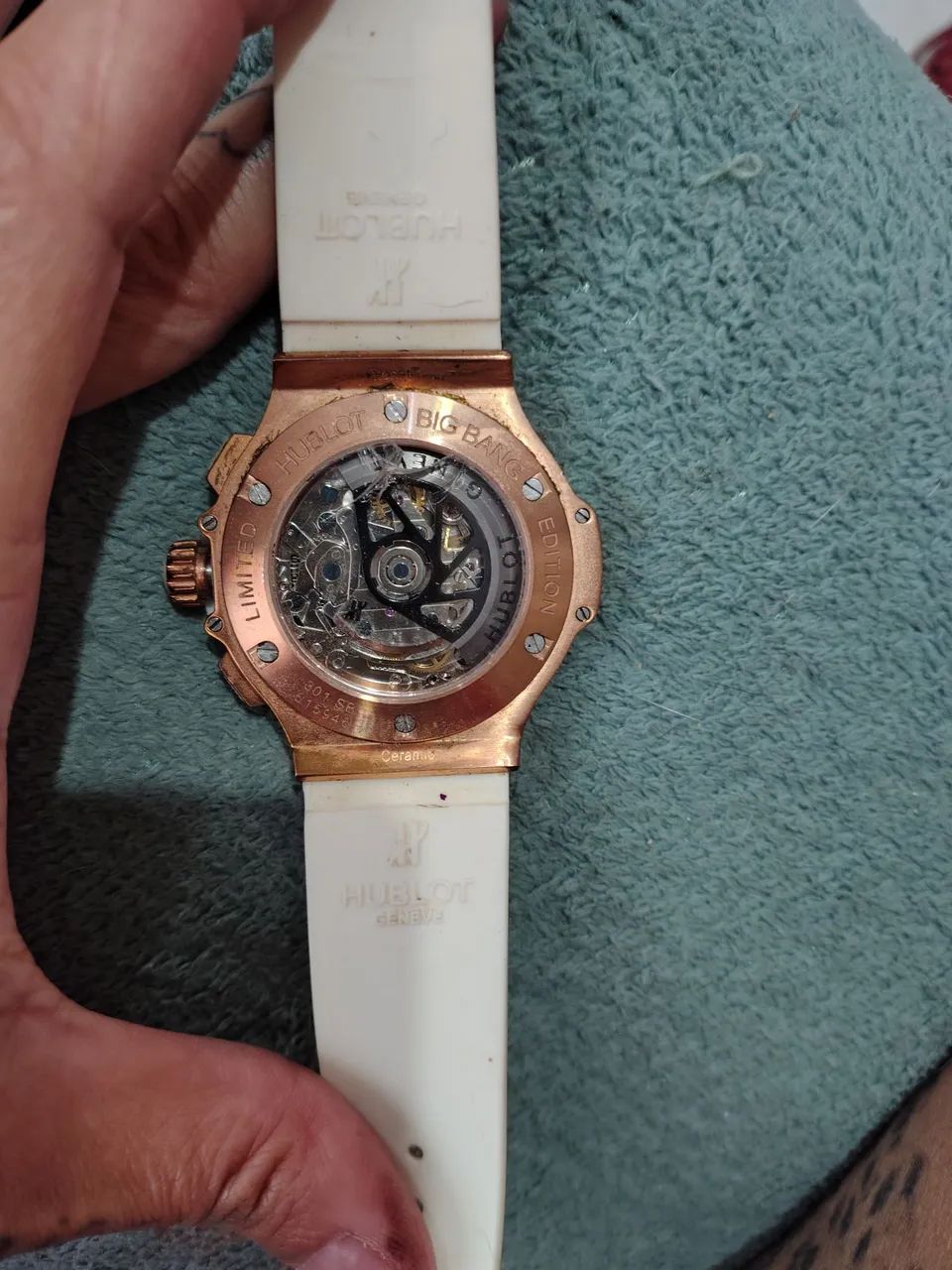 Relógio Automático Hublot Big Bang Chronograph. - Foto 5