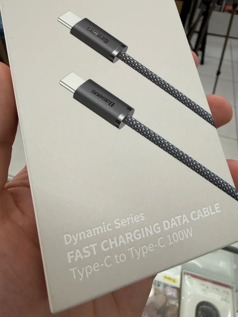 Cabo Rápido USB Para Tipo c  Baseus 100w Turbo 2M - Foto 3