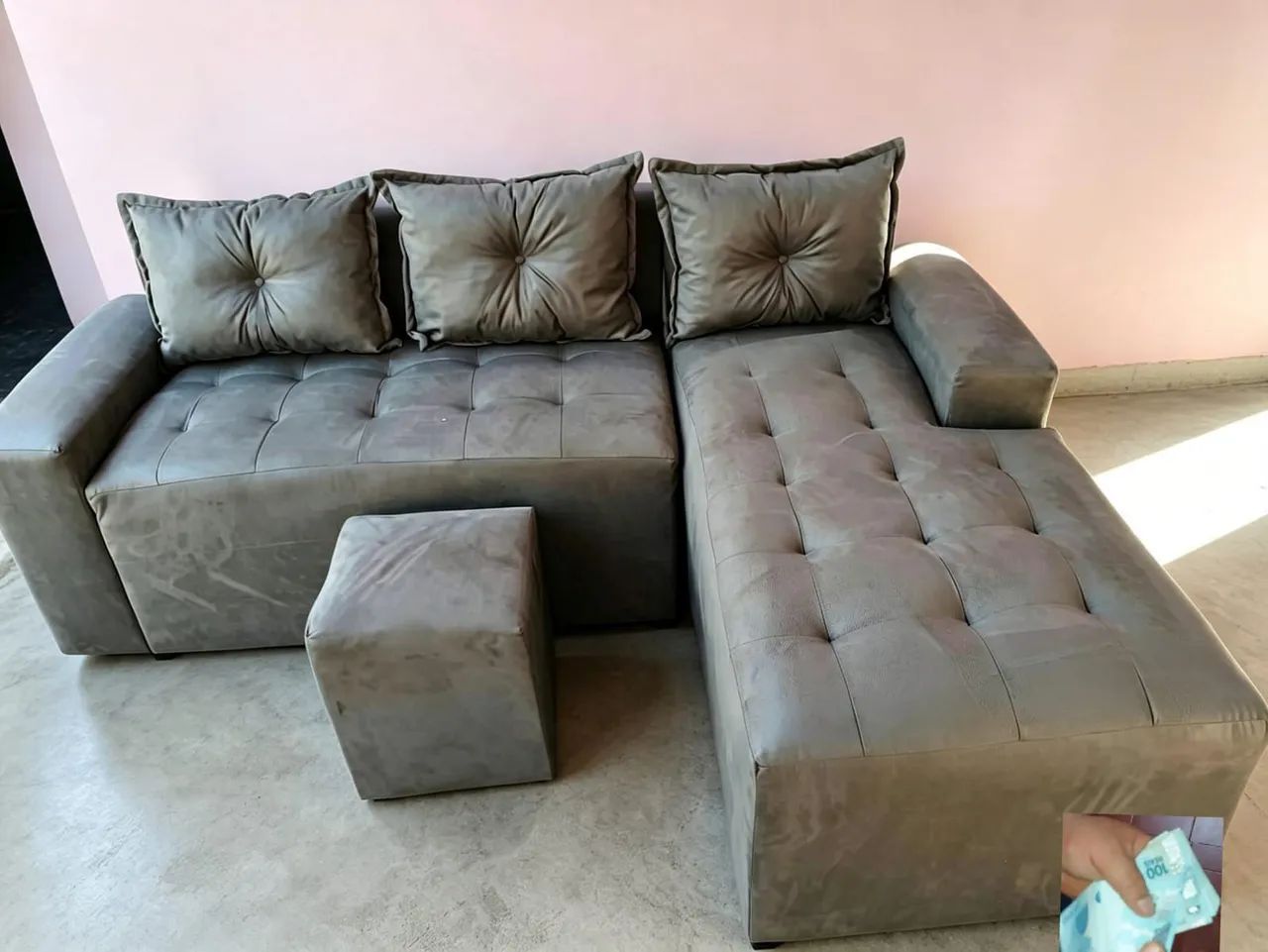 Vende-se sofás CAMA NOVO a pronta entrega  - Foto 2