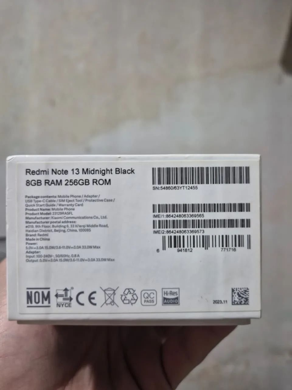 redmi note 13 midnight black 8gb ram 256gb rom - Foto 2