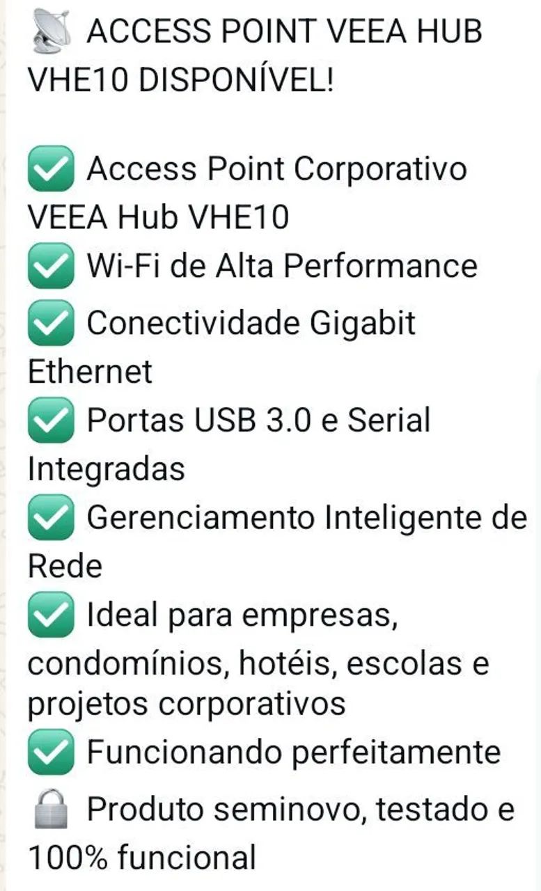 Access point VEEA HUB VHE 10  - Foto 3