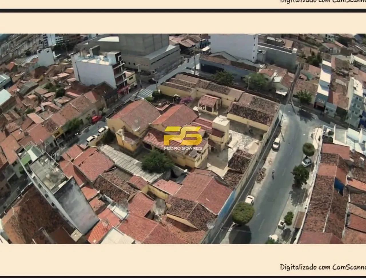 Área de Esquina com Casa e Pontos Comerciais à Venda no Centro de Patos  PB - Foto 4