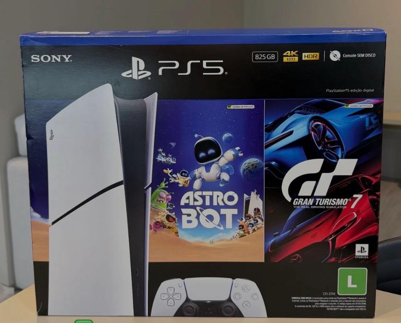 Ps5 slim digital NOVO - Foto 3