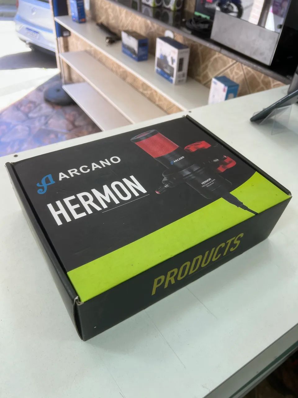 Microfone arcano Hermon profissional  - Foto 3