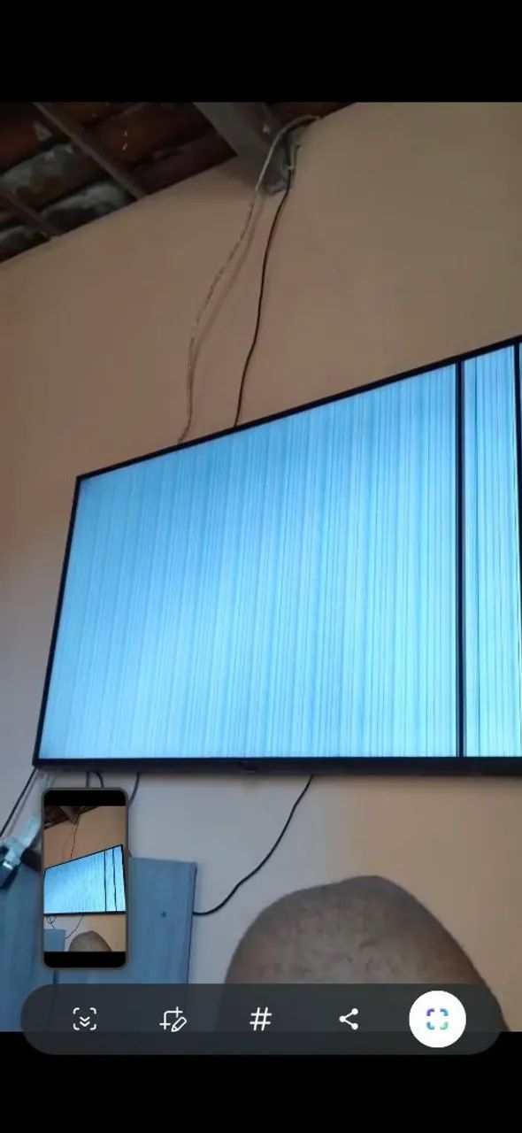 Estou vendendo uma tv LG de 50 polegadas  para retirada  de peças por 450. - Foto 2