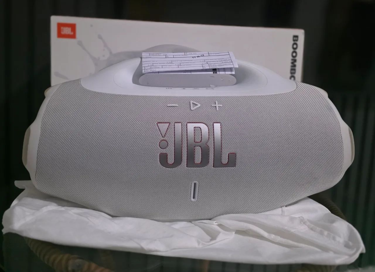 JBL BOOMBOX 4 BRANCA 
