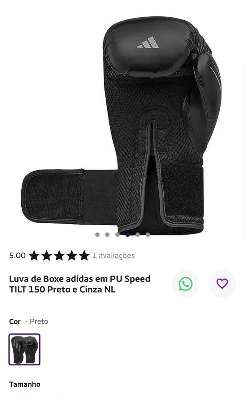 Luva de box Adidas  - Foto 4