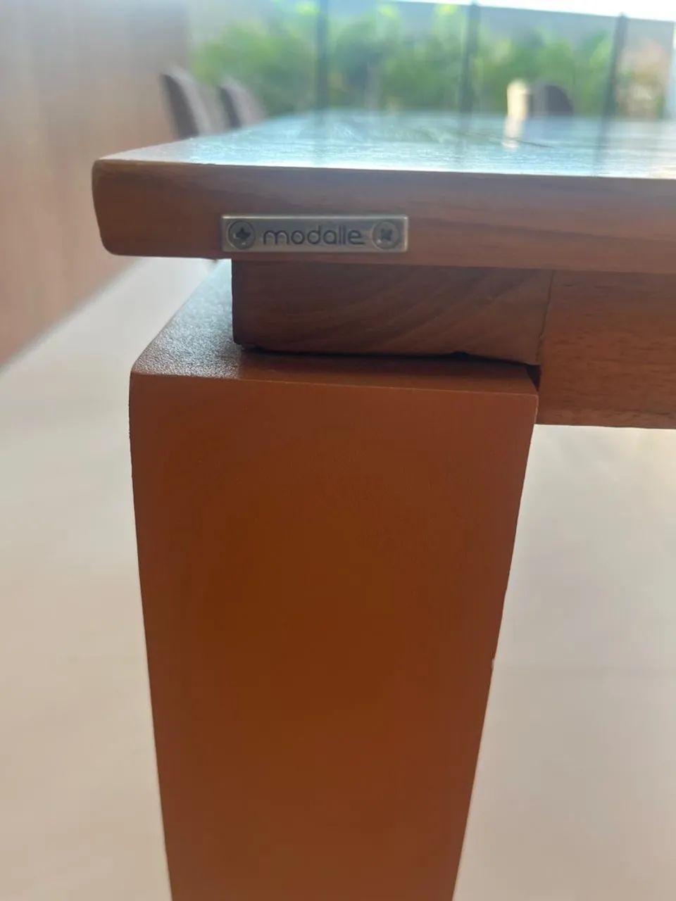 Mega promoção Mesa de luxo de madeira com 4 cadeiras da marca Sier  - Foto 3