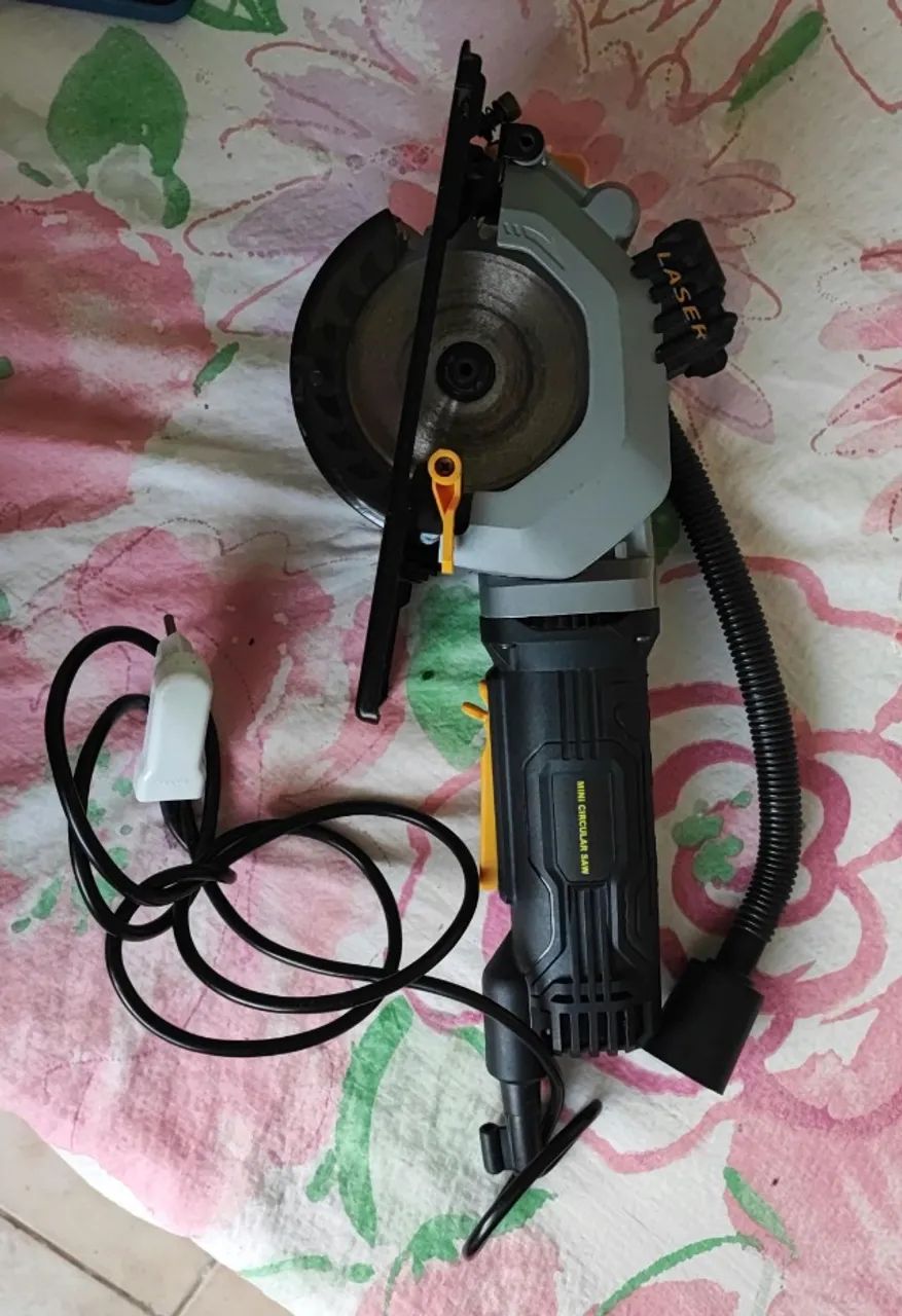 Mini Serra Circular - Laser