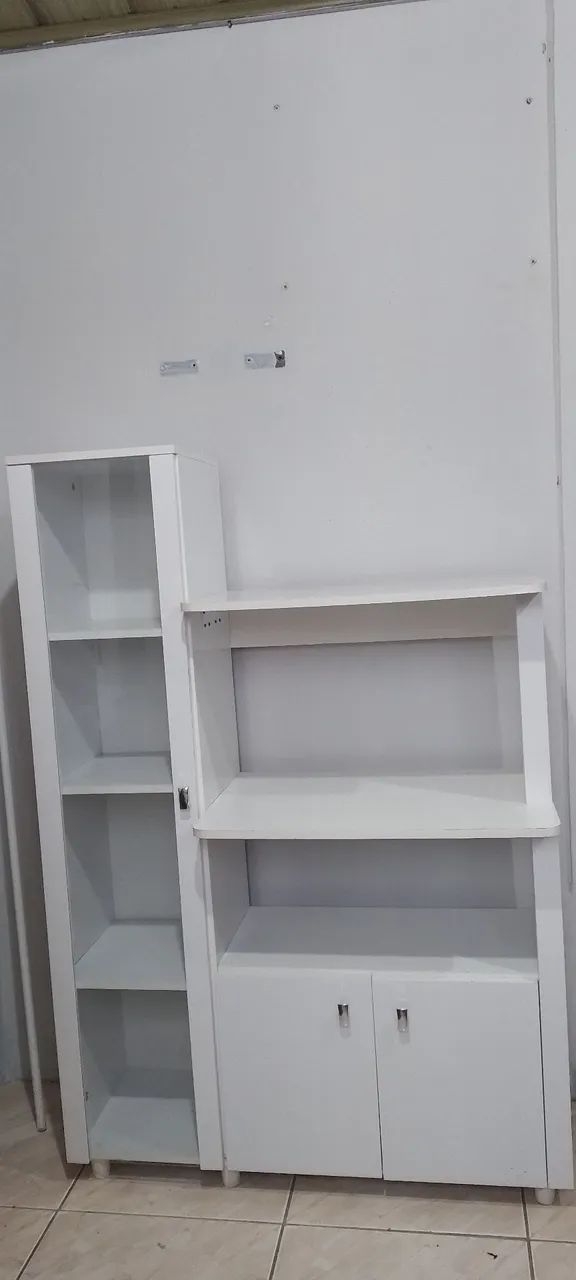 Vendo balcão multiuso com porta de vidro - Foto 2