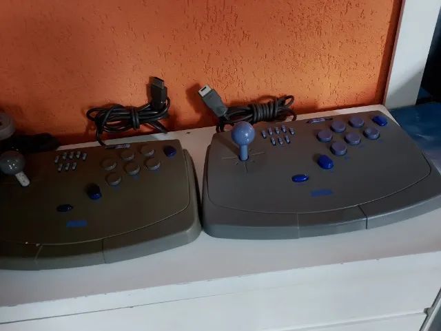 CONTROLE SEGA SATURN ARCADE EM ESTADO DE NOVO... SÃO PAULO ZL - Foto 4