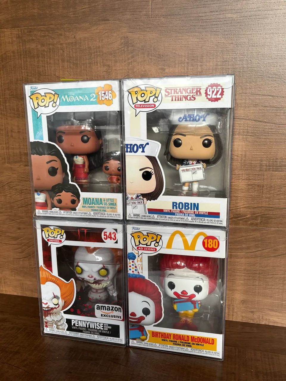 Combo 4 Funko Pop! 