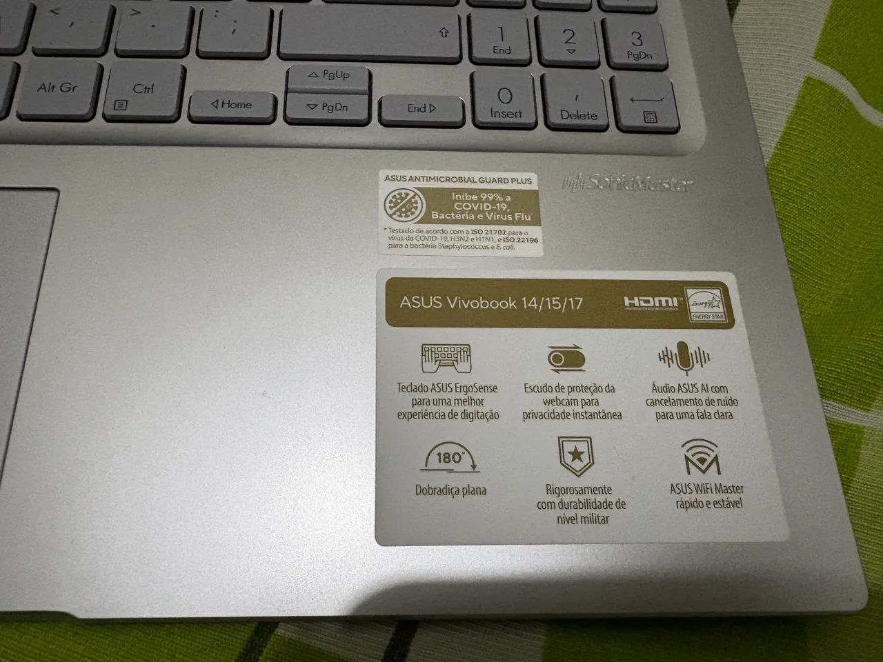 Notebook ASUS vivobook 15 intel core i5 - Foto 2