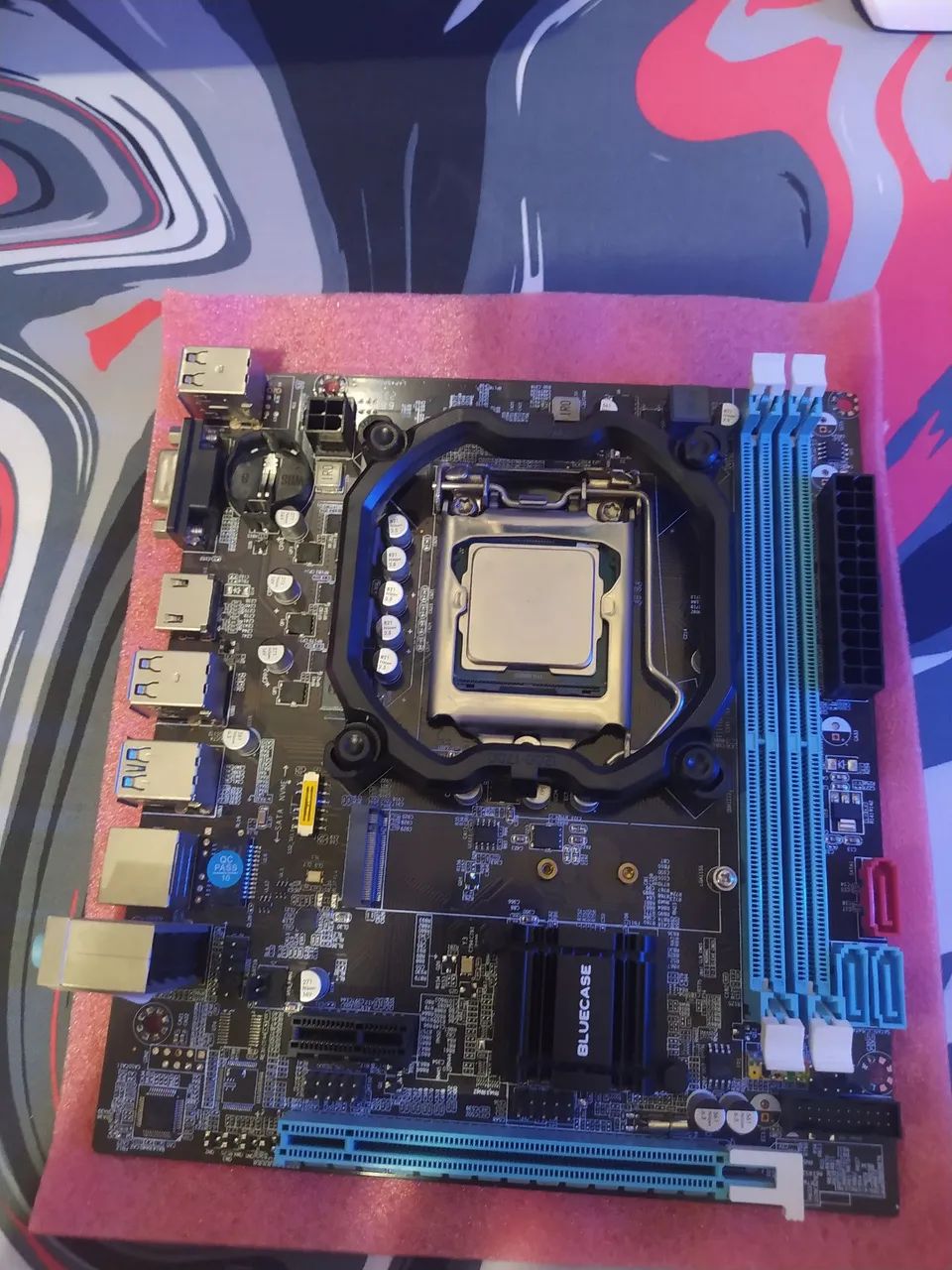 Kit placa mãe BMBB75 socket LGA 1155 processador Intel core i5 3570 3.40Ghz  - Foto 2