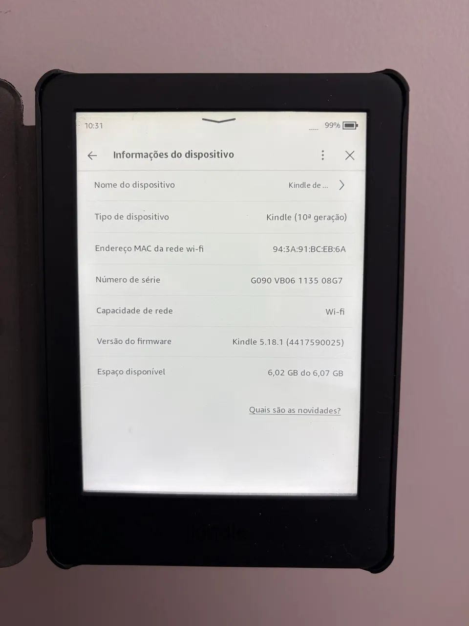 Kindle 10º Geração  - Foto 4
