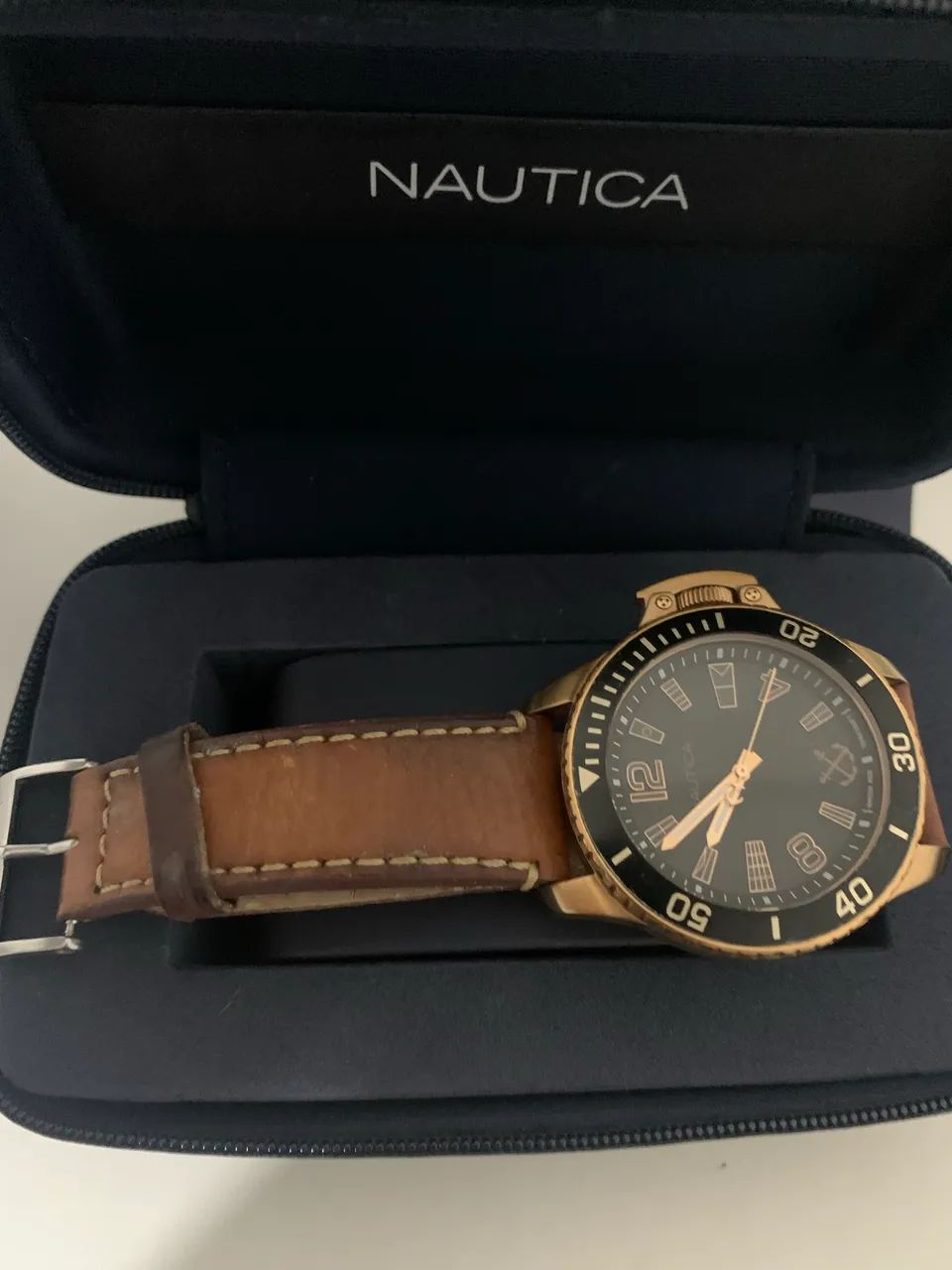 Relógio náutica com estojo e certificado  - Foto 4